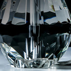Glamorous Crystal Table Lamp with Geometric Shade for Home