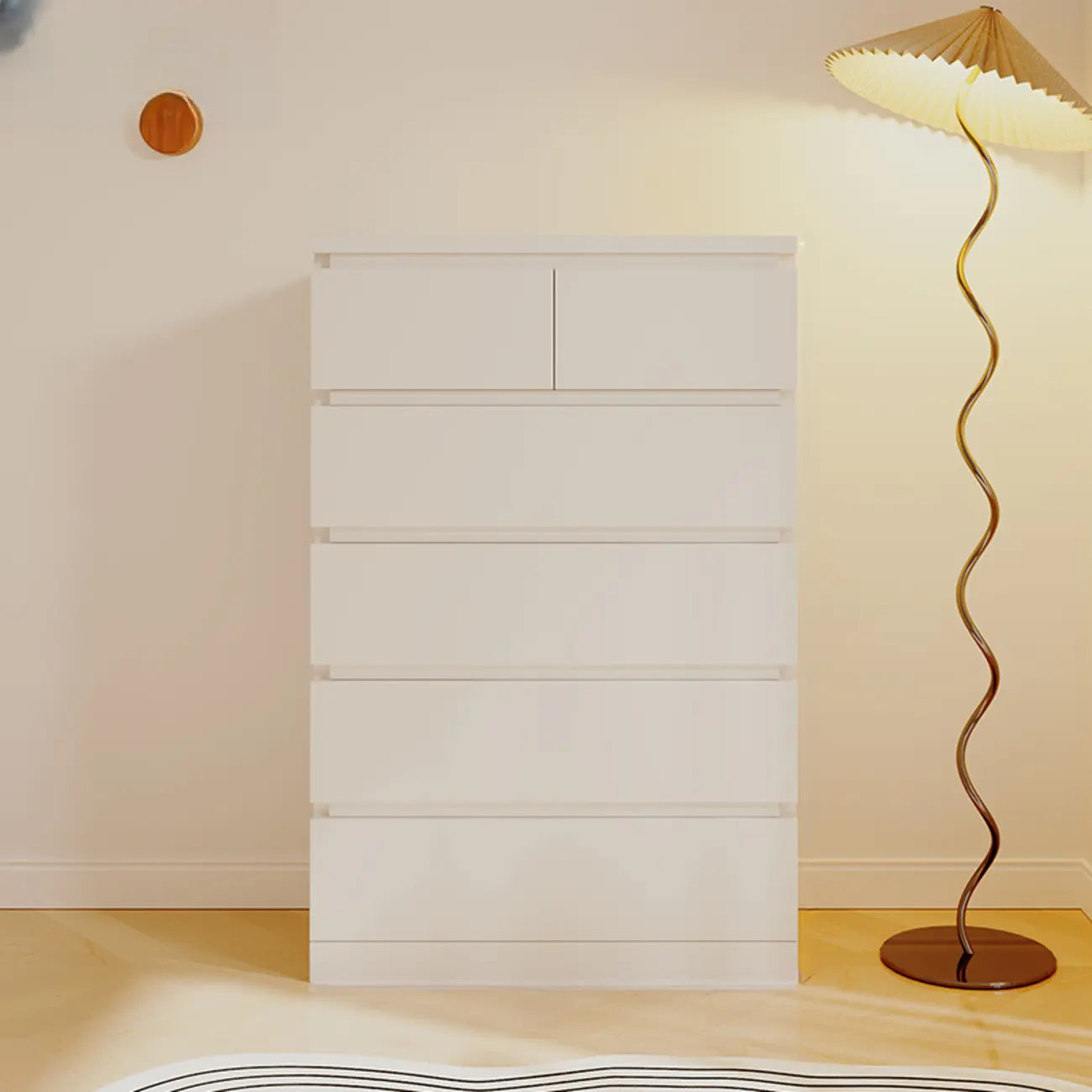 Small Accent Cabinet for Living Room Storage with Modern Style