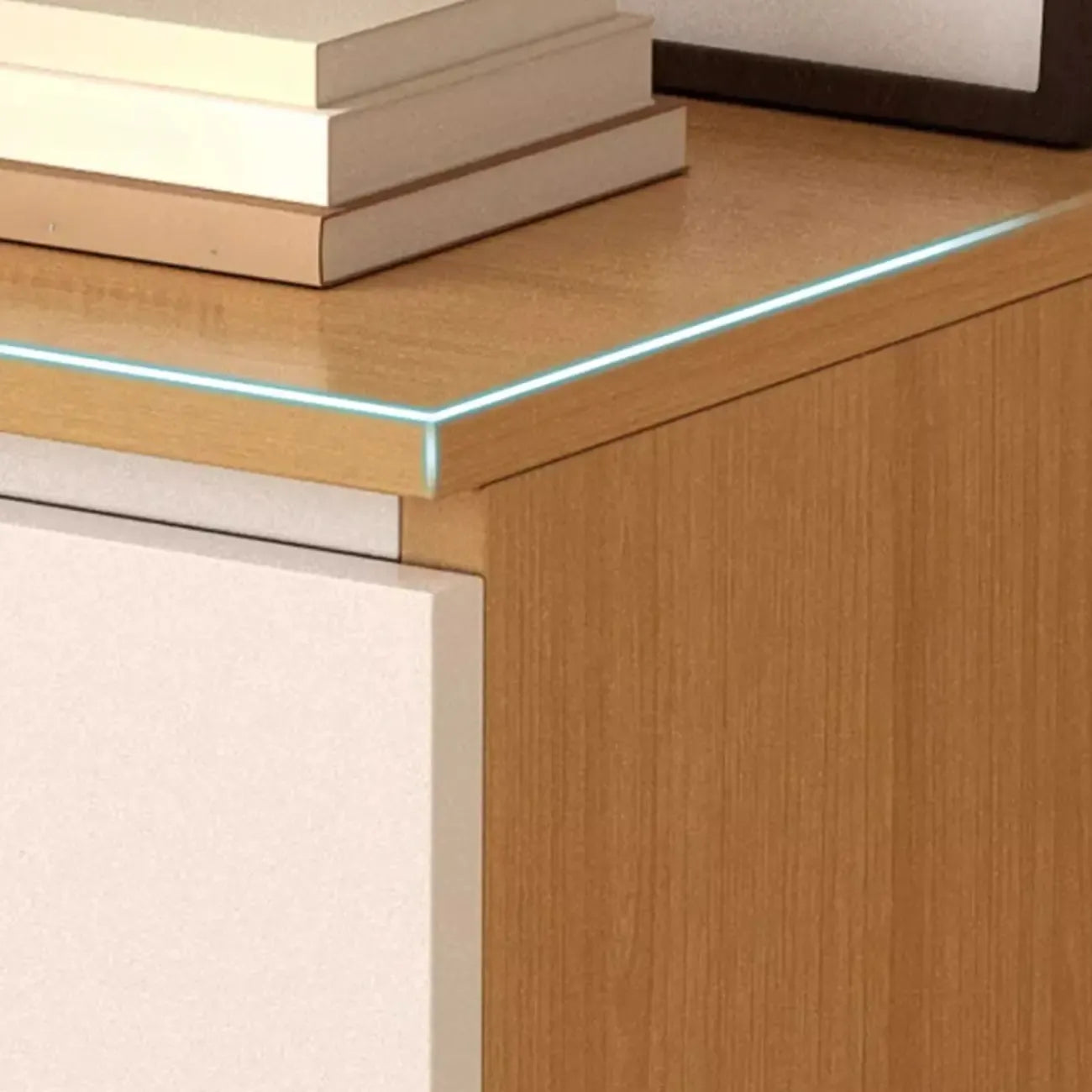 Small Accent Cabinet for Living Room Storage with Modern Style