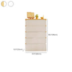 Small Accent Cabinet for Living Room Storage with Modern Style
