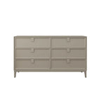Vintage Wood Double Dresser Fully Assembled