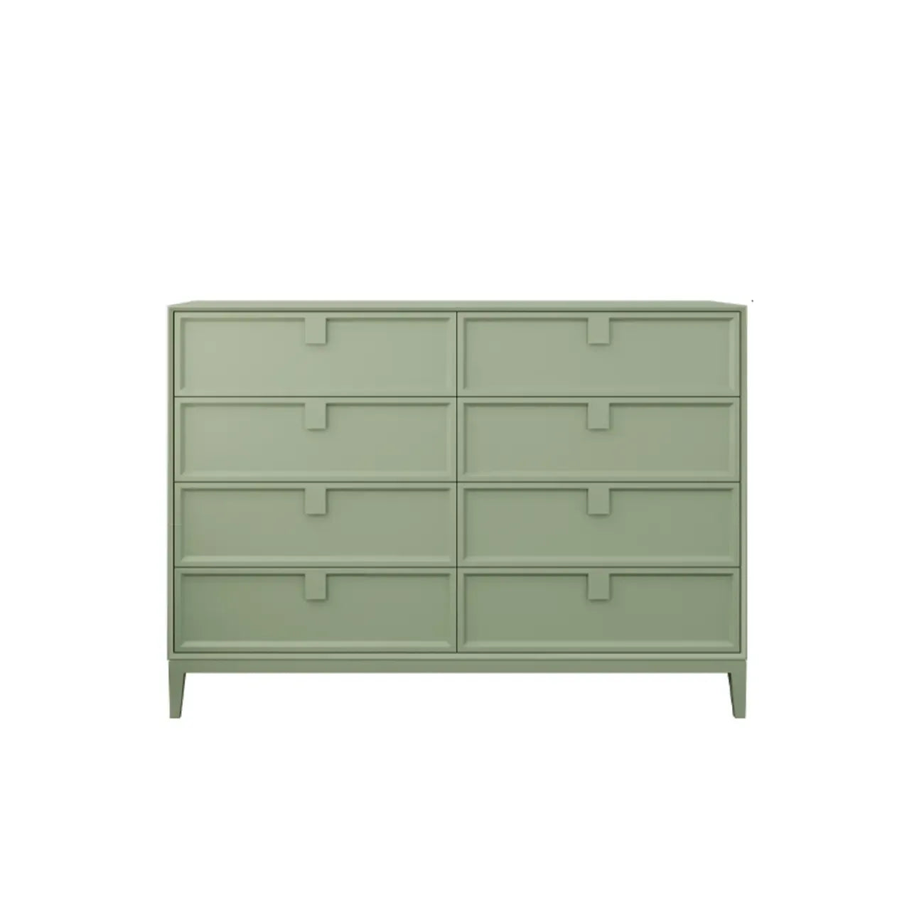 Vintage Wood Double Dresser Fully Assembled
