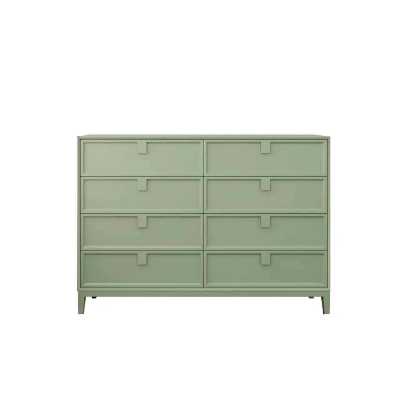 Vintage Wood Double Dresser Fully Assembled