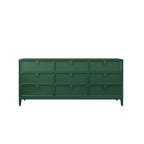 Vintage Wood Double Dresser Fully Assembled