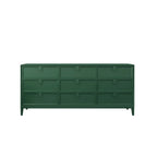 Vintage Wood Double Dresser Fully Assembled