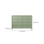 Vintage Wood Double Dresser Fully Assembled