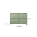 Vintage Wood Double Dresser Fully Assembled