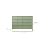 Vintage Wood Double Dresser Fully Assembled