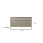 Vintage Wood Double Dresser Fully Assembled