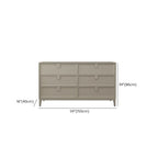 Vintage Wood Double Dresser Fully Assembled