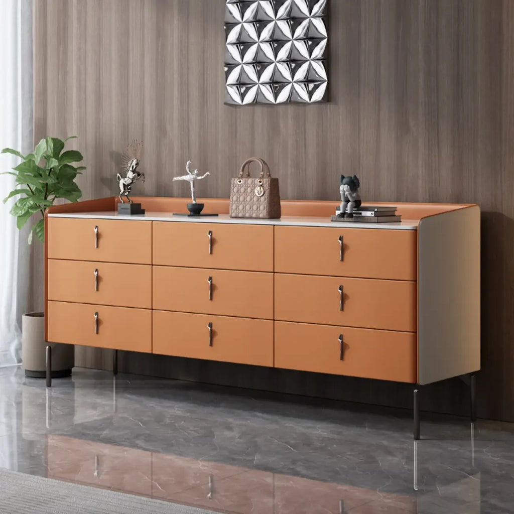 Nordic Extra Wide Stone Double Dresser