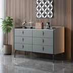 Nordic Extra Wide Stone Double Dresser
