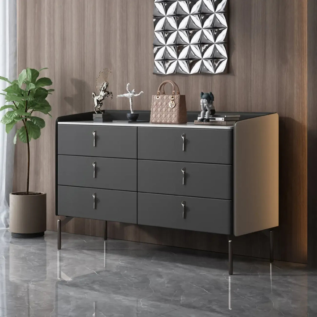 Nordic Extra Wide Stone Double Dresser