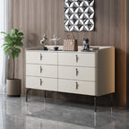 Nordic Extra Wide Stone Double Dresser