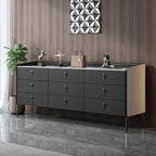 Nordic Extra Wide Stone Double Dresser