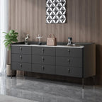 Nordic Extra Wide Stone Double Dresser