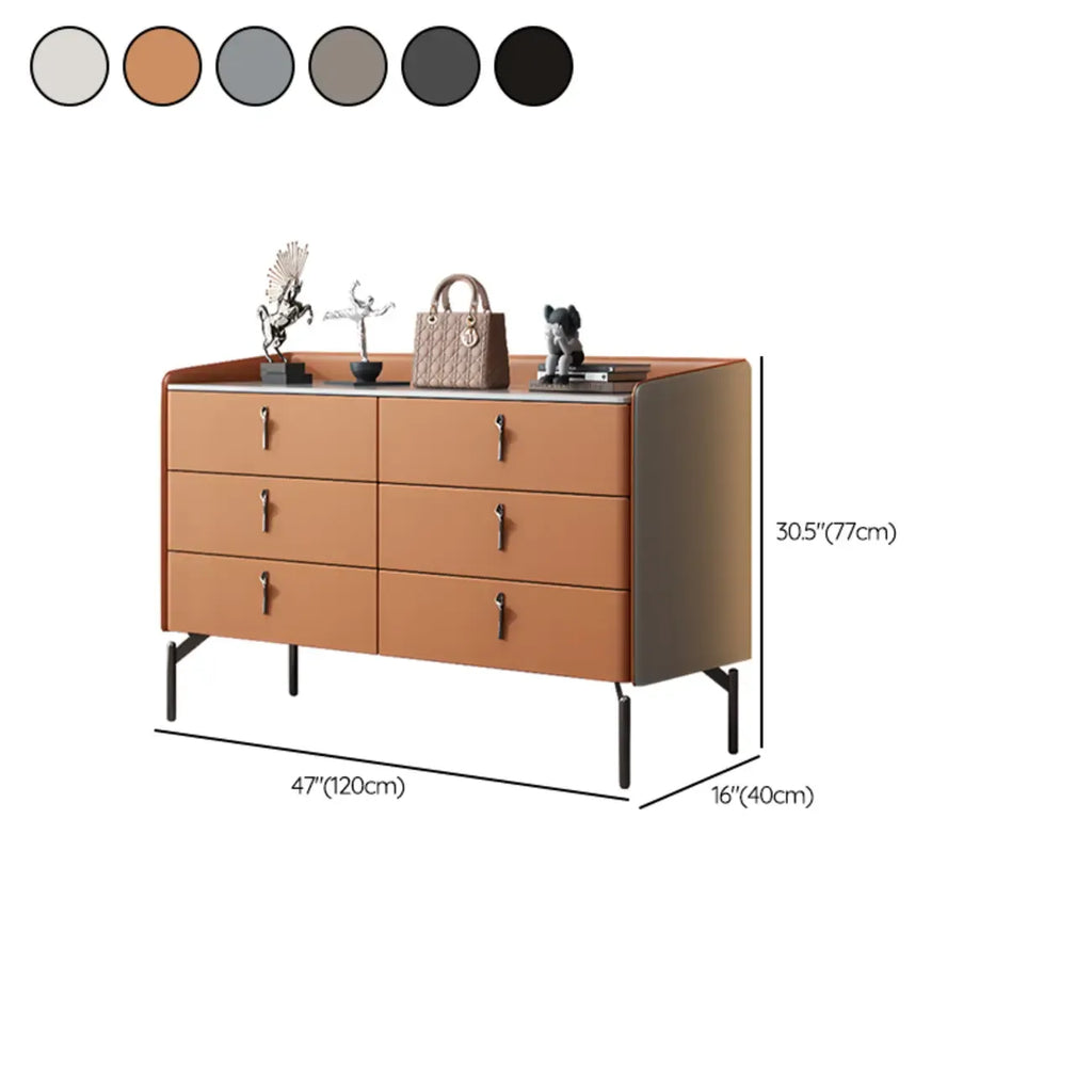 Nordic Extra Wide Stone Double Dresser