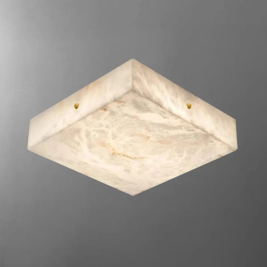 Dimmable Square Flush Mount Ceiling Light for Bedroom Use