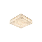Dimmable Square Flush Mount Ceiling Light for Bedroom Use