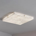 Dimmable Square Flush Mount Ceiling Light for Bedroom Use