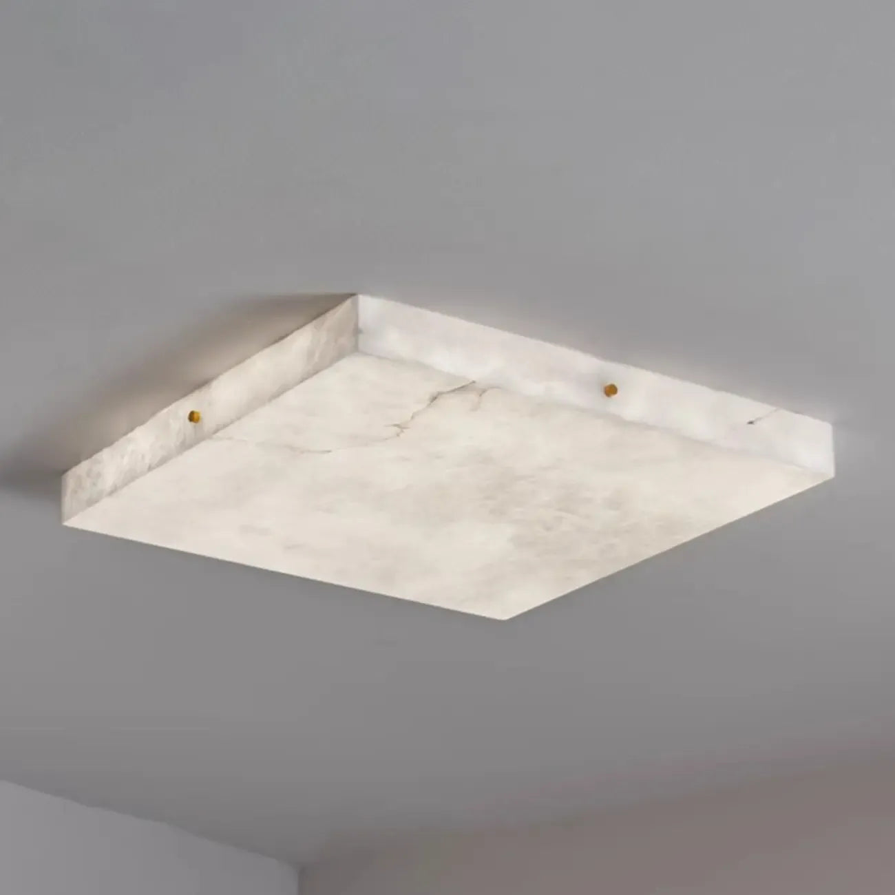Dimmable Square Flush Mount Ceiling Light for Bedroom Use