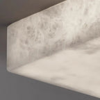 Dimmable Square Flush Mount Ceiling Light for Bedroom Use