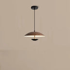 Designer Solid Wood Dome Pendant Light for Dining Room