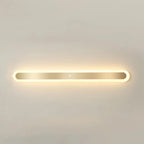 Geometric Gold LED Flush Ceiling Light for Living Room