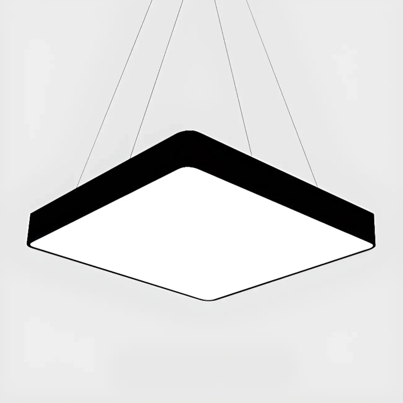 Modern LED Pendant Light with Glass Shade for Dining Room