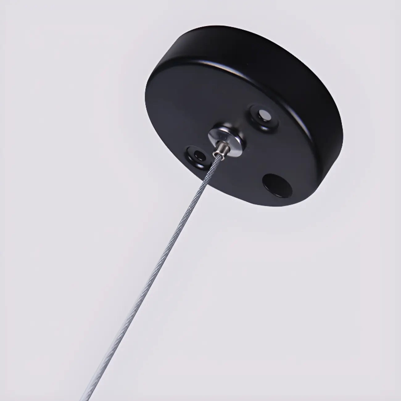 Modern LED Pendant Light with Glass Shade for Dining Room