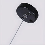 Modern LED Pendant Light with Glass Shade for Dining Room
