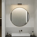 Nordic Black Sleek Linear LED Wall Lamp with Adjustable Arm