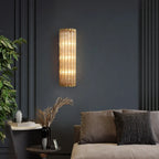 Exquisite Brass Crystal Indoor Wall Sconce Light Fixture