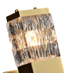 Exquisite Brass Crystal Indoor Wall Sconce Light Fixture