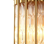 Exquisite Brass Crystal Indoor Wall Sconce Light Fixture