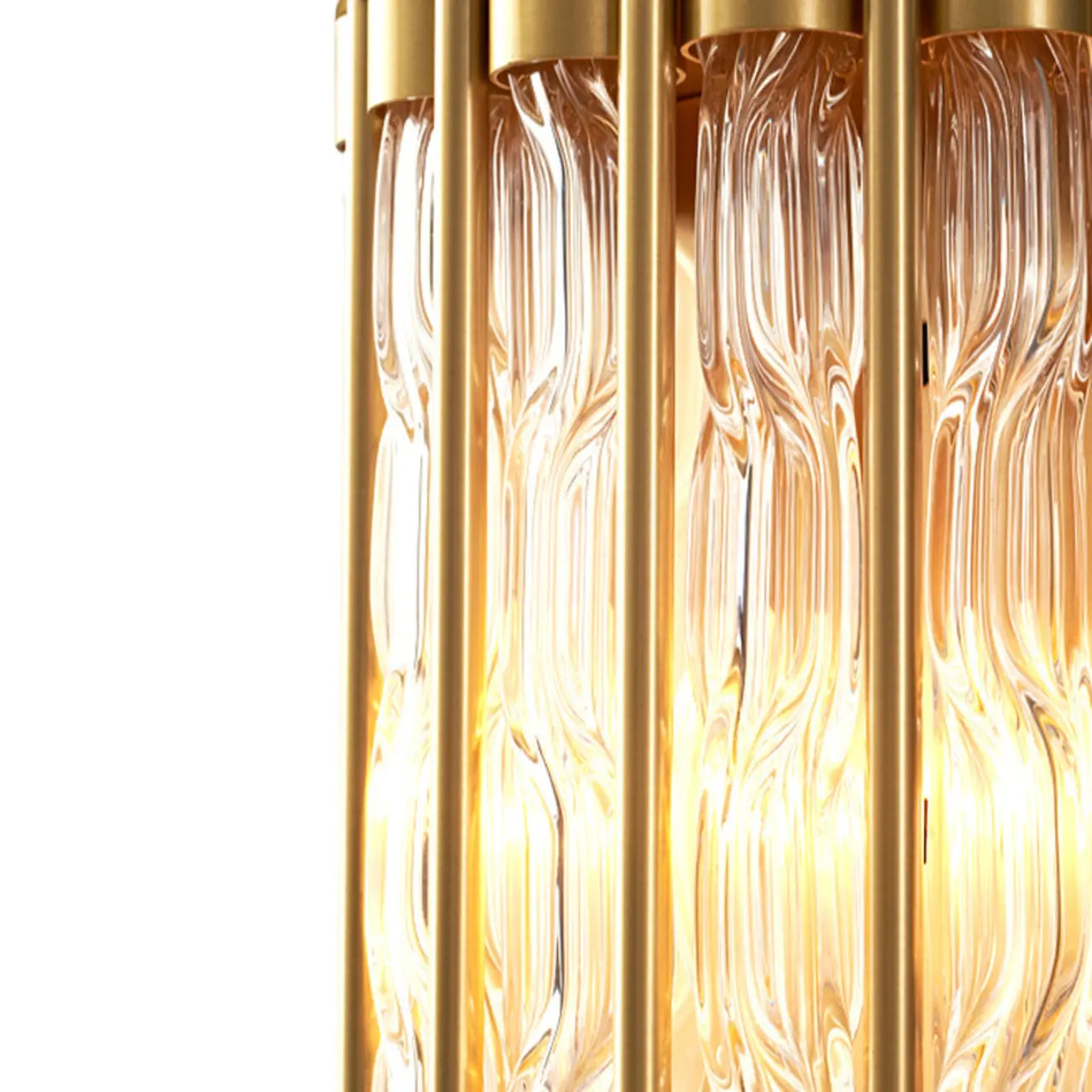 Exquisite Brass Crystal Indoor Wall Sconce Light Fixture