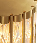 Exquisite Brass Crystal Indoor Wall Sconce Light Fixture