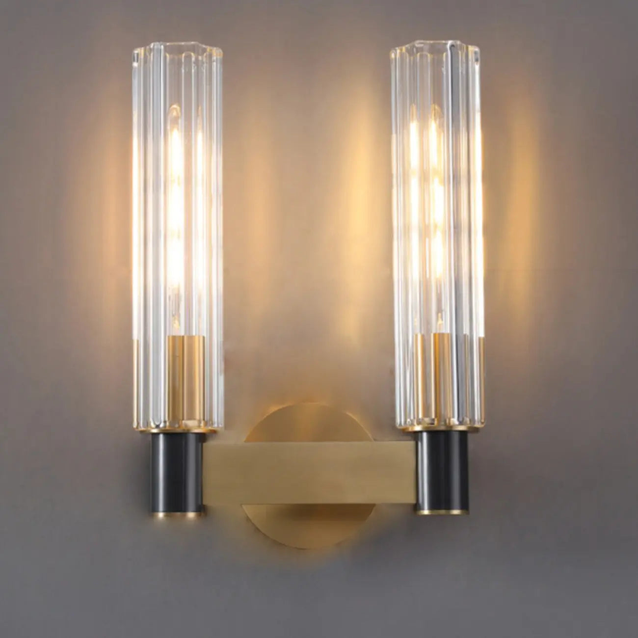 Mini Cylinder-Shaped Crystal LED Vanity Light for Bathroom