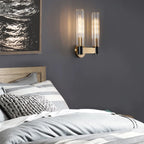 Mini Cylinder-Shaped Crystal LED Vanity Light for Bathroom