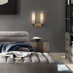 Mini Cylinder-Shaped Crystal LED Vanity Light for Bathroom