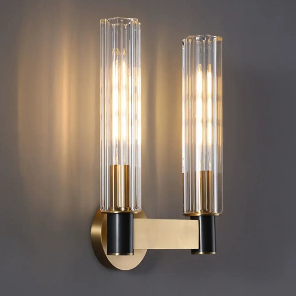 Mini Cylinder-Shaped Crystal LED Vanity Light for Bathroom