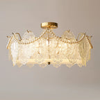 Luxury Ceiling Light with Ambient Shade for Living Room