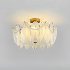 Luxury Ceiling Light with Ambient Shade for Living Room