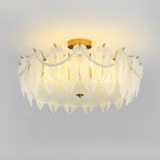 Luxury Ceiling Light with Ambient Shade for Living Room