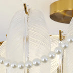 Luxury Ceiling Light with Ambient Shade for Living Room