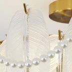 Luxury Ceiling Light with Ambient Shade for Living Room