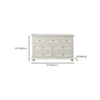 Glam Premium Wood White Bachelor Chest with Gold Handle