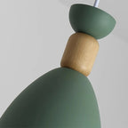 Modern Metal Island Light with 3 Cone Shades with Multi Color