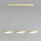 Modern 3 Light Milky Glass LED Pendant Light for Dining Room