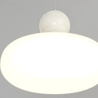 Modern 3 Light Milky Glass LED Pendant Light for Dining Room